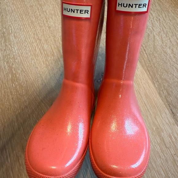 Hunter Vibrant Coral Waterproof Boots - Picture 5 of 5